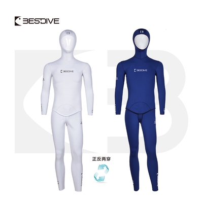 BESTDIVE潜好 双面穿系列男女款2-5mm自由潜男款超弹潜水服湿衣