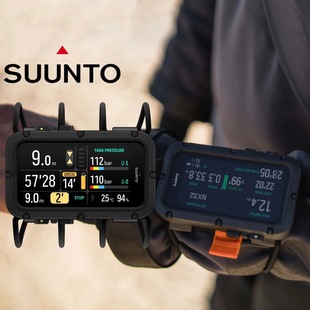 芬兰Suunto Nautic Bungee Cord潜水电脑表大显示屏技潜休闲OW