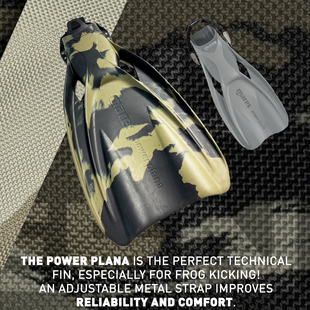 MARES POWER PLANA FINS JETFIN潜水脚蹼蛙鞋推力大弹力脚扣钢带