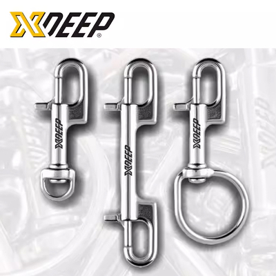 XDEEP NX bolt snaps潜水双头钩双头扣不锈钢单头钩挂勾配件深潜