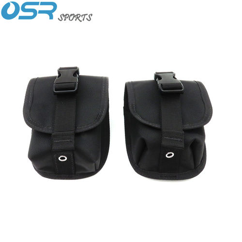 OSR 潜水背飞侧挂背板用粘扣快装快拆1/2kg配重袋weight pocket