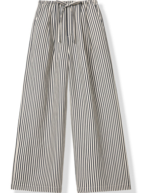 【安琪儿专享】竖条纹超凉爽休闲裤 - YGSS5284