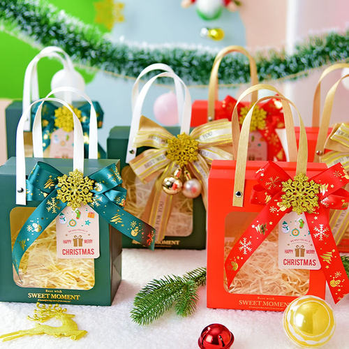 圣诞平安夜平安果包装盒小礼品袋