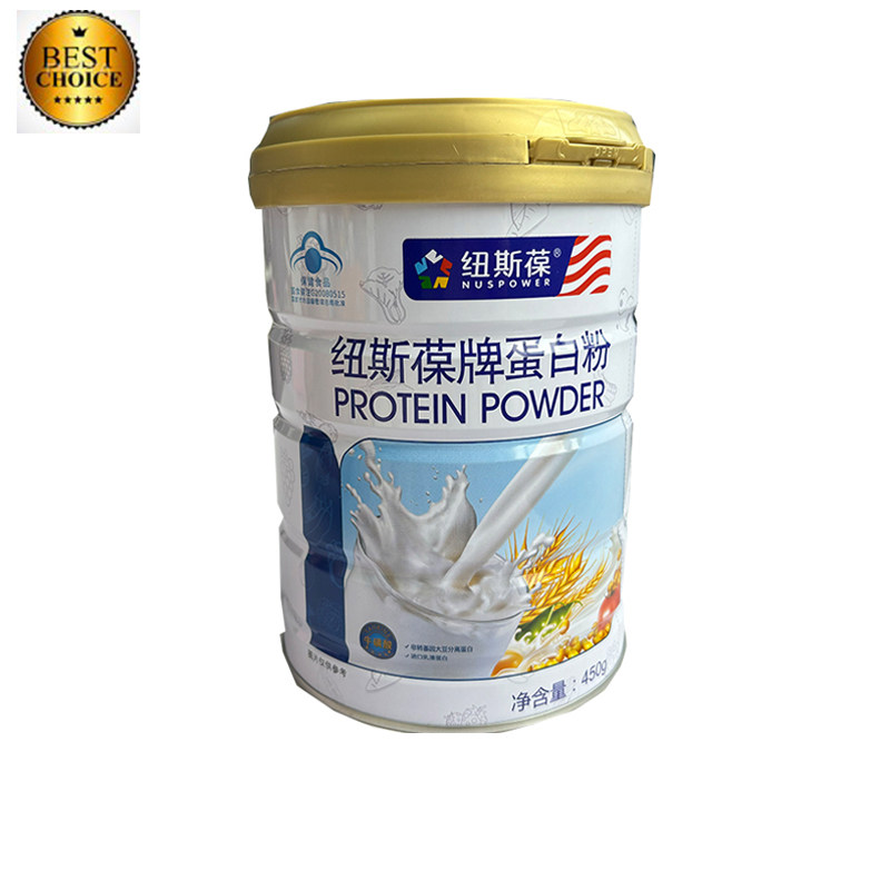 纽斯葆牌 蛋白粉 非转基因大豆分离蛋白进口乳清蛋白 450g