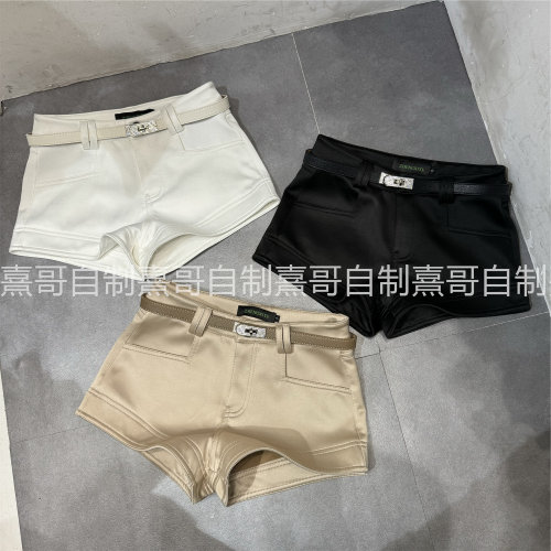 基础款百搭短裤女夏季新款辣妹高级感显瘦休闲纯色热裤三裤阔腿裤