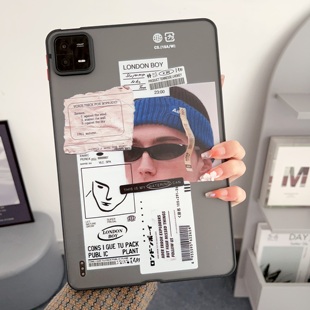 2023年款适用小米6pro平板保护壳11寸电脑5PRO保护套MIUI米pad6代六无盖潮卡通防弯后壳透明游戏散热硬壳超薄