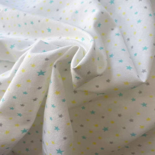 外贸单老式全棉绒布 床单布 里布布料 儿童宝宝服装布料单件1米长