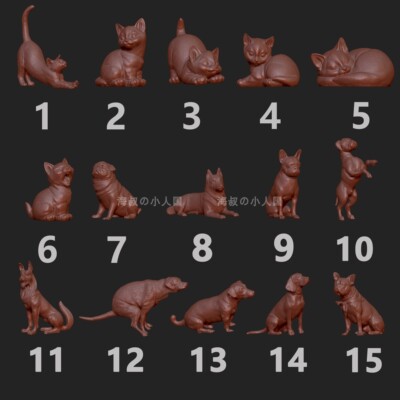 摆件手办187微缩人偶164模型