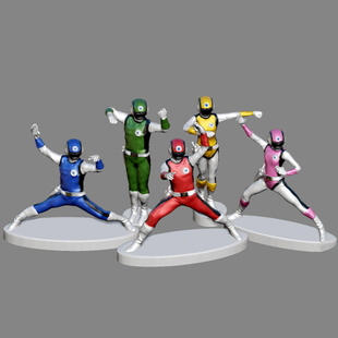 【海叔】L122超新星闪光人1/64人偶模型玩具现货微缩景观沙盘小人