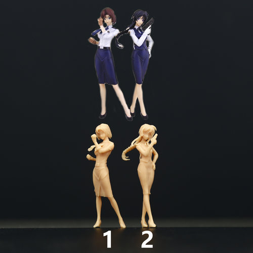 逮捕令日本女警164微缩人偶模型