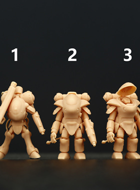 A215横山宏Ma.k机甲1:64微缩人偶模型1:43树脂白模沙盘公仔摆件