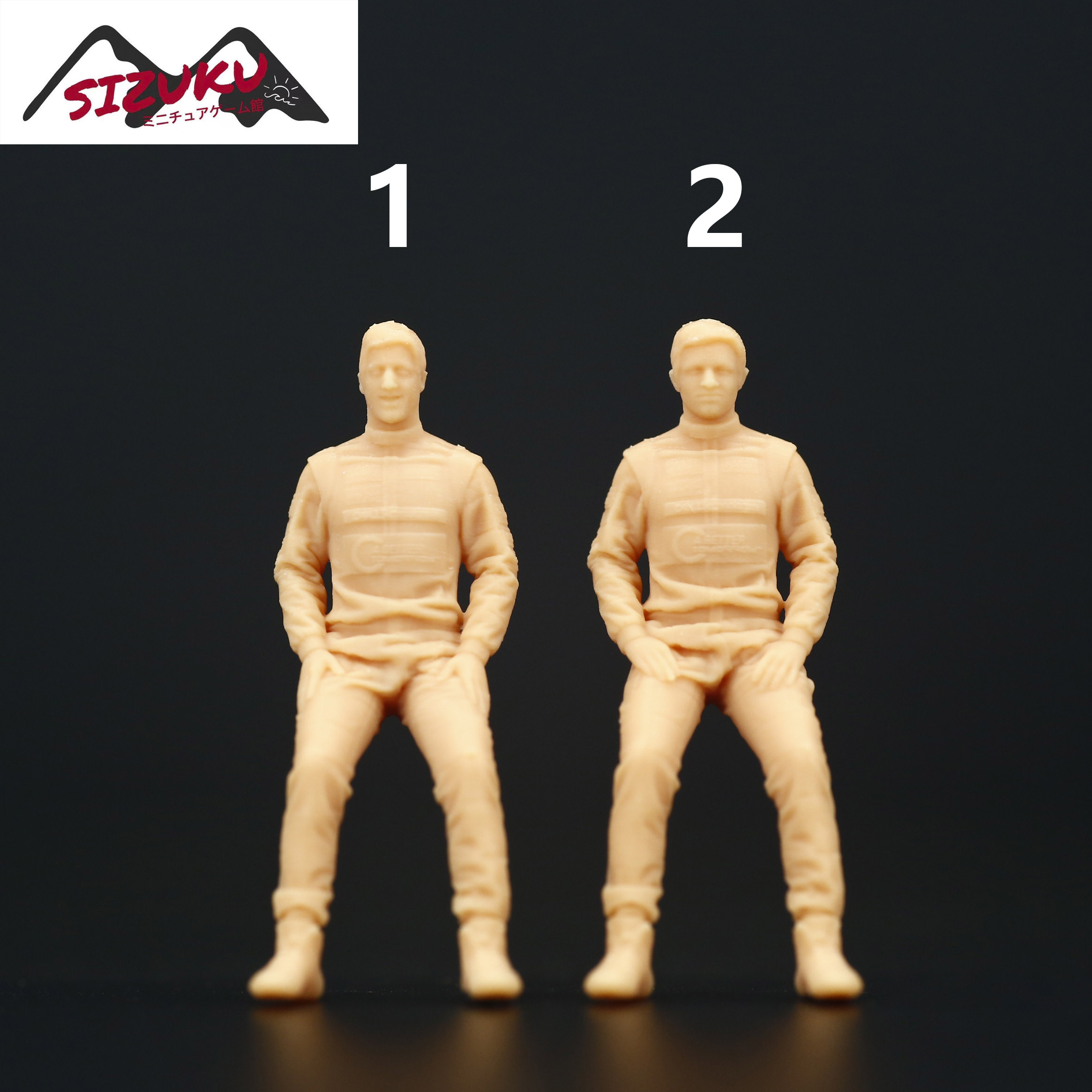 丹尼尔和兰多F1赛车手164人偶