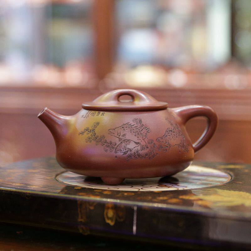 汲老推荐汲小宁全手工制作原矿紫茶壶
