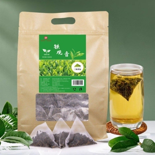 铁观音三角茶包500克奶茶店茶楼酒店用茶商用便携袋泡茶乌龙茶饮