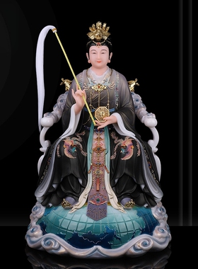 地母娘娘神像大地之母元君皇天后土夫人佛像地姥树脂供奉家用摆件