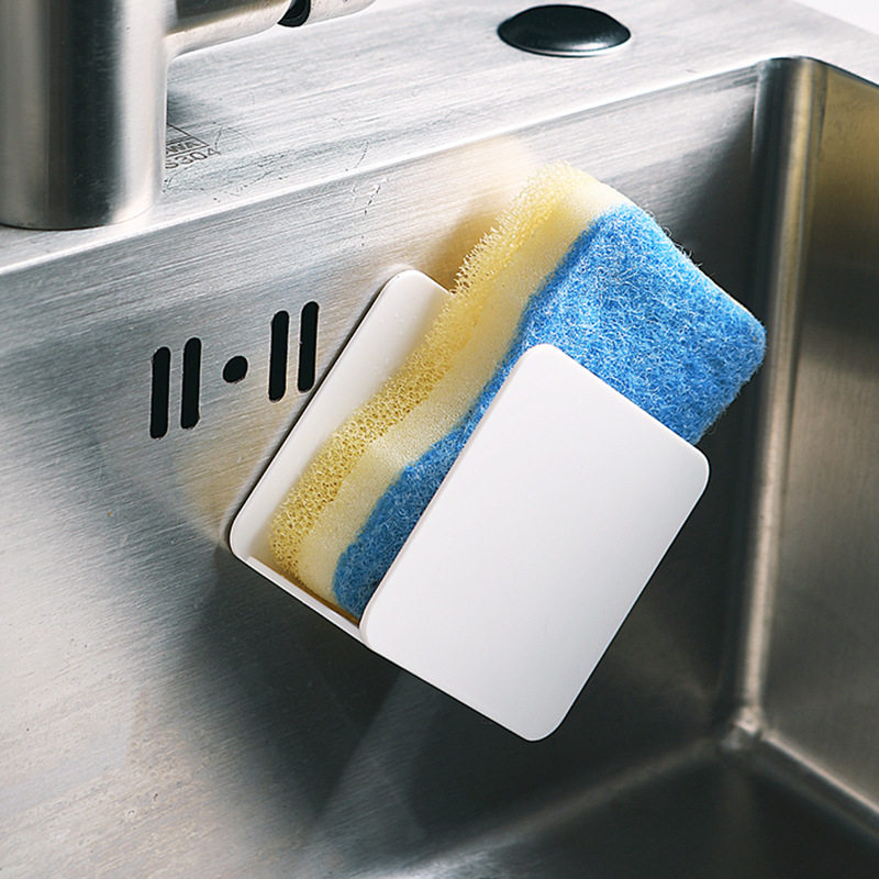 厨房水槽海绵沥水架浴室壁挂式免打孔收纳架家用洗碗百洁布置物架,厨房/烹饪用具,厨房墙壁置物架/厨房墙壁挂架,淘宝优惠券,粉丝福利购,淘宝优惠卷