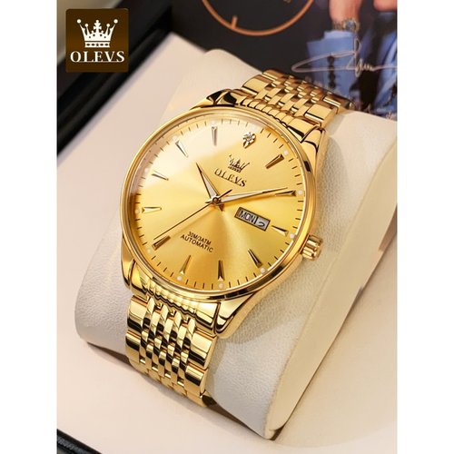 正品瑞士名牌高档金表男士手表男