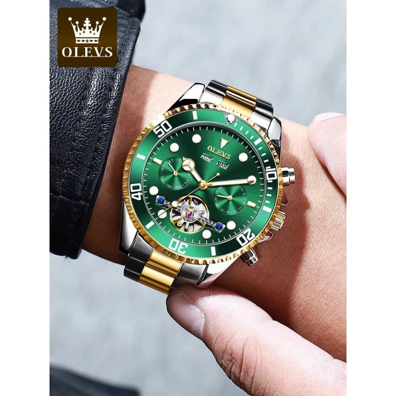 绿水鬼瑞士新款男士手表男机械表