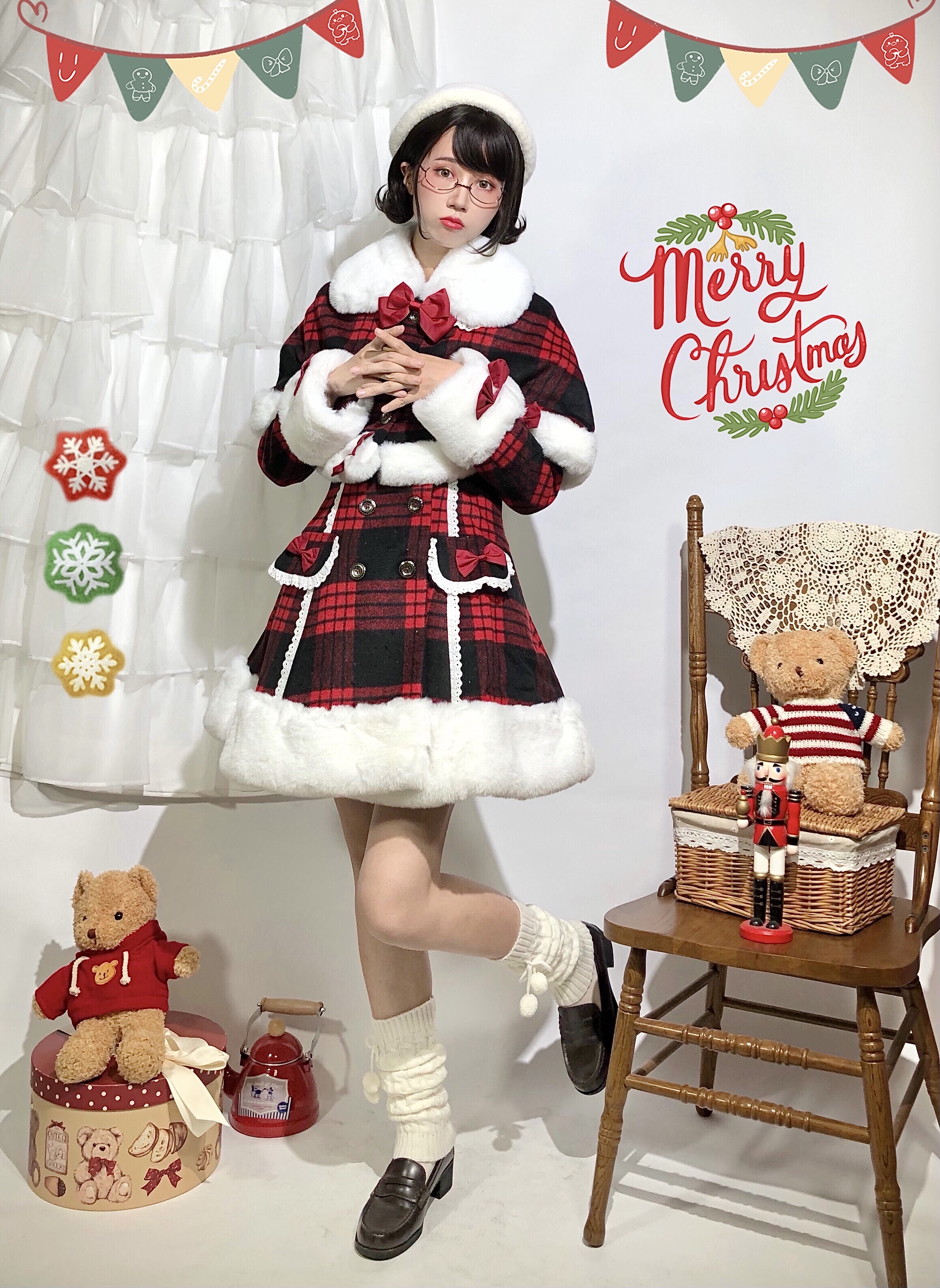 草莓巫女Lolita冬款洛麗塔