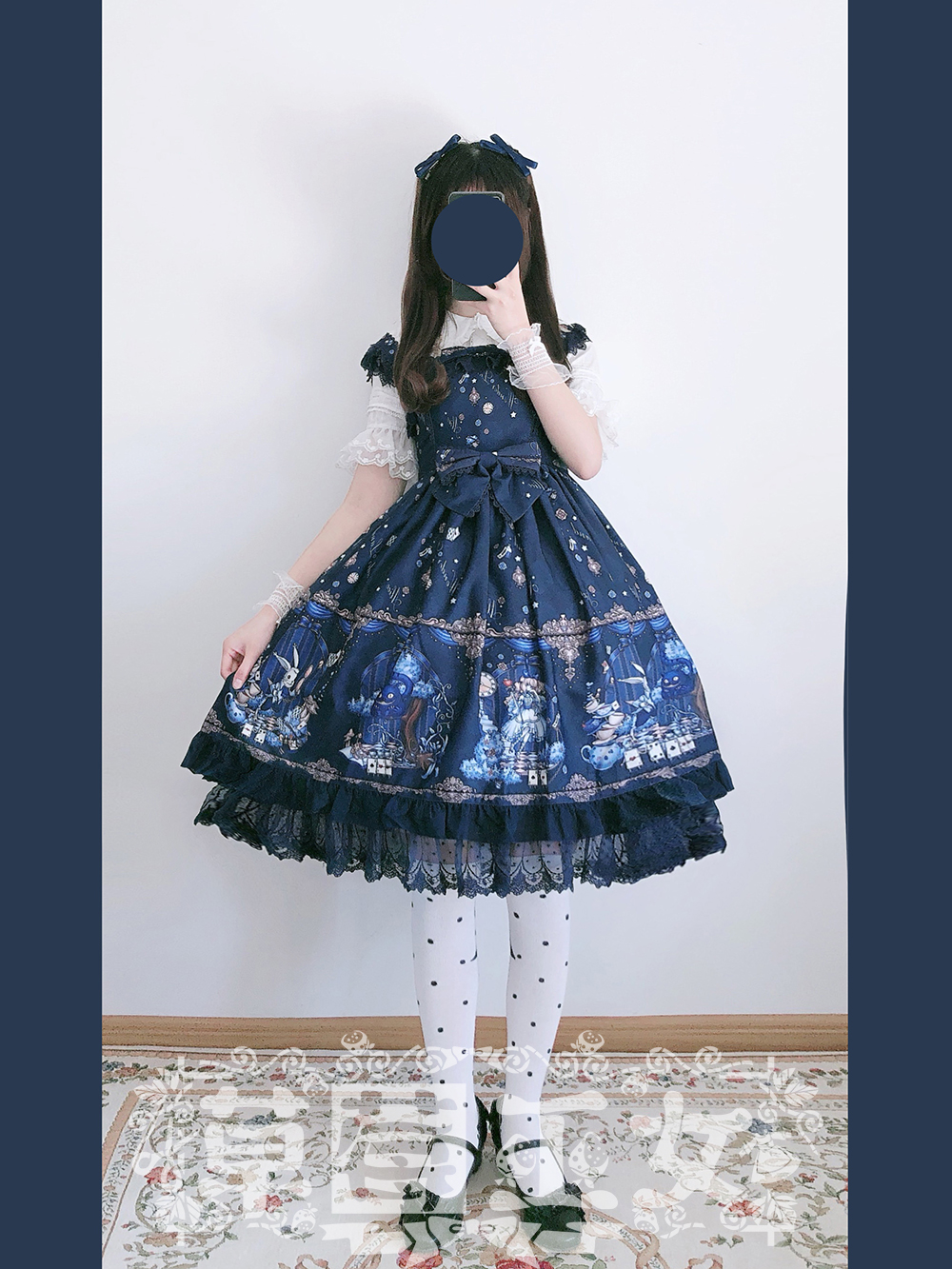 草莓巫女Lolita裙原創設計現貨裙