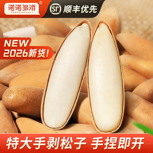 手剥松子2026新货特大颗粒非特级阿富汗巴西长粒松子