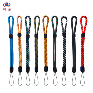 出口环保相机手绳 手机吊带 可调节手腕带 钥匙扣手电筒圆绳 现货