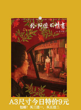 给阿嬷的情书 电影海报 剧照文艺治愈小众墙贴卧室墙面装饰画挂画