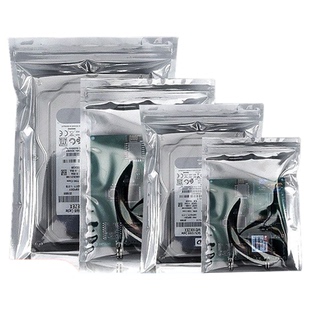 静电袋电子元 配件屏蔽袋灯带包装 袋硬盘防静电包装 袋 件自封袋数码