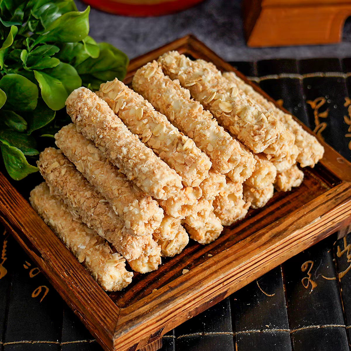 燕麦炒酸奶棒酸甜酥脆奶酪奶酪代可可脂代可可脂内蒙特产独立包装