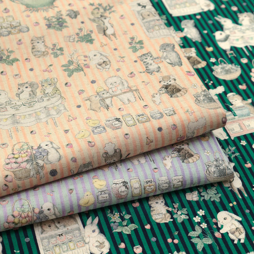yukiemon松浦舒适棉麻手工服装布