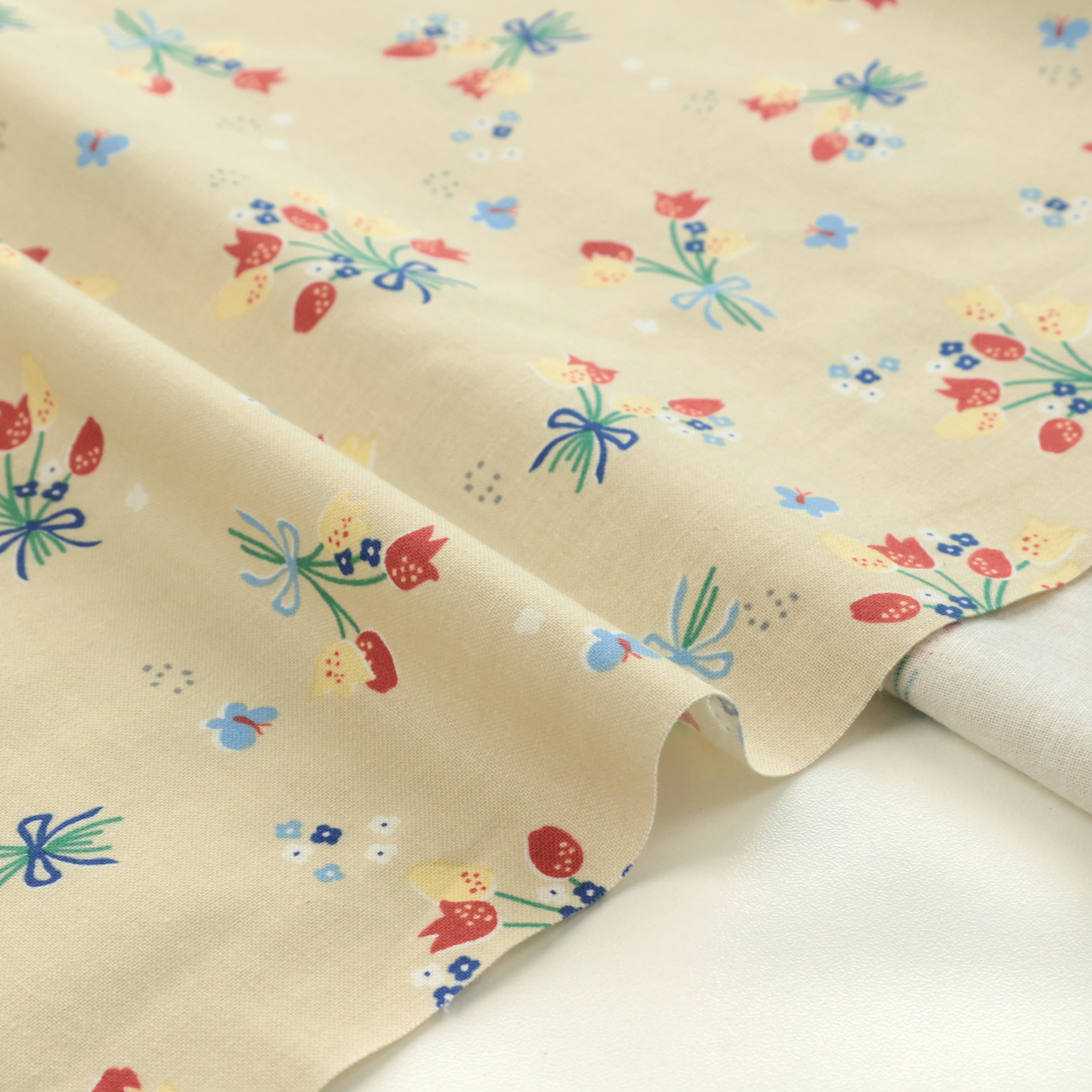 韩国进口20支纯棉清新连衣裙