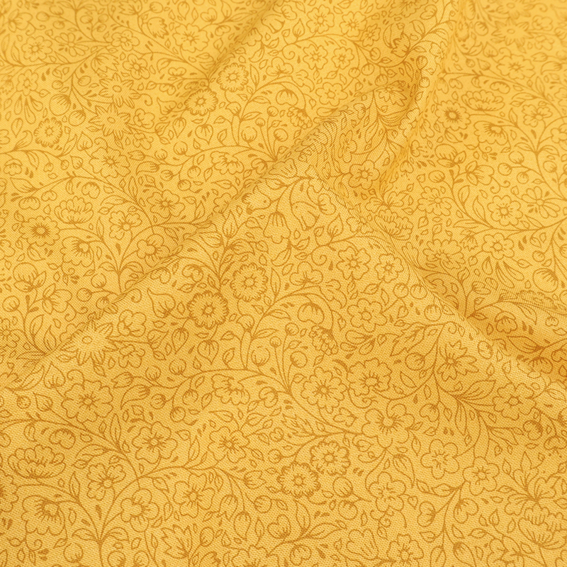 英国liberty莱曾比棉姜黄diy服装