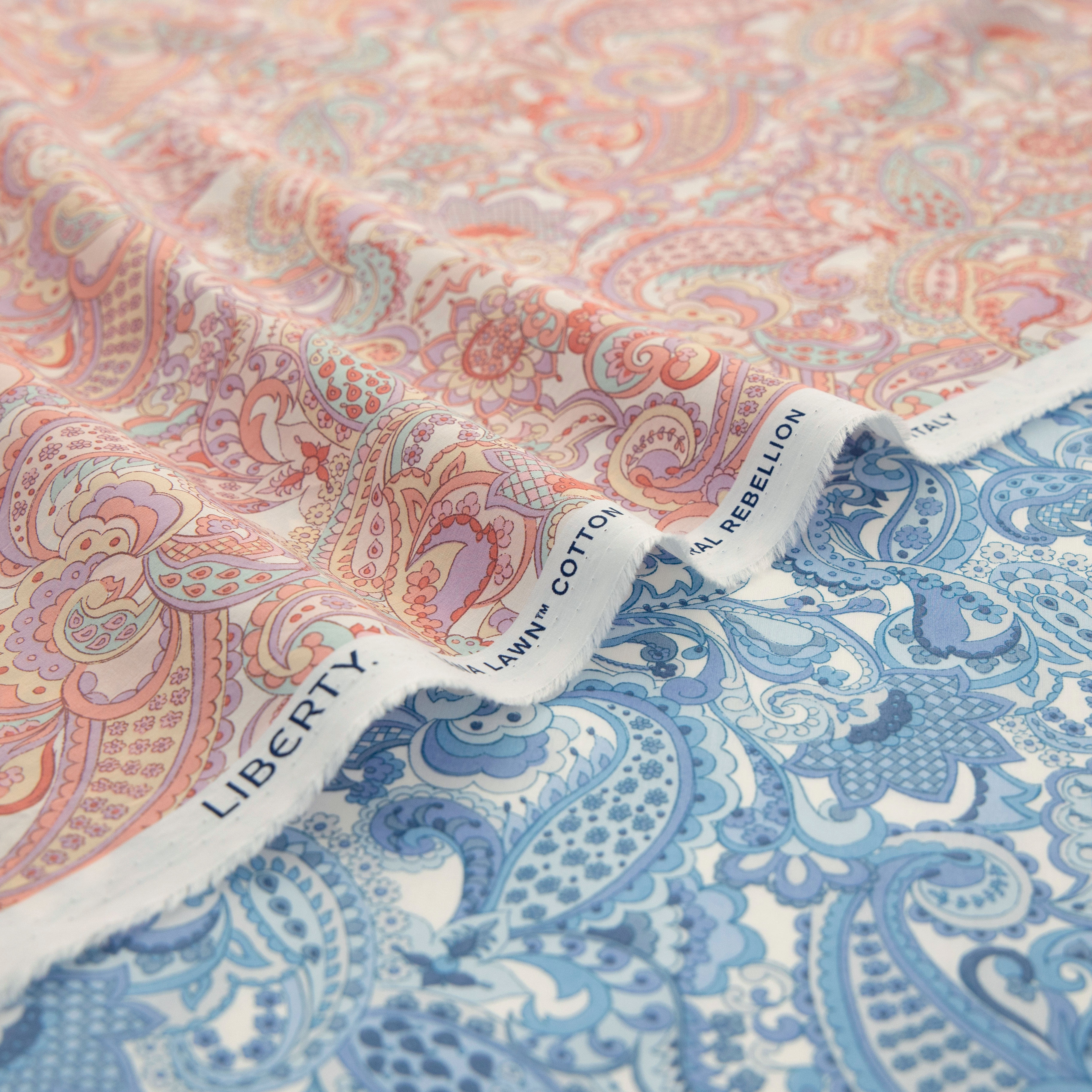 英国正品liberty100支Tana长纤棉面料手工DIY服装布料佩斯利先生,居家布艺,海绵垫/布料/面料/手工diy,淘宝优惠券,粉丝福利购,淘宝优惠卷