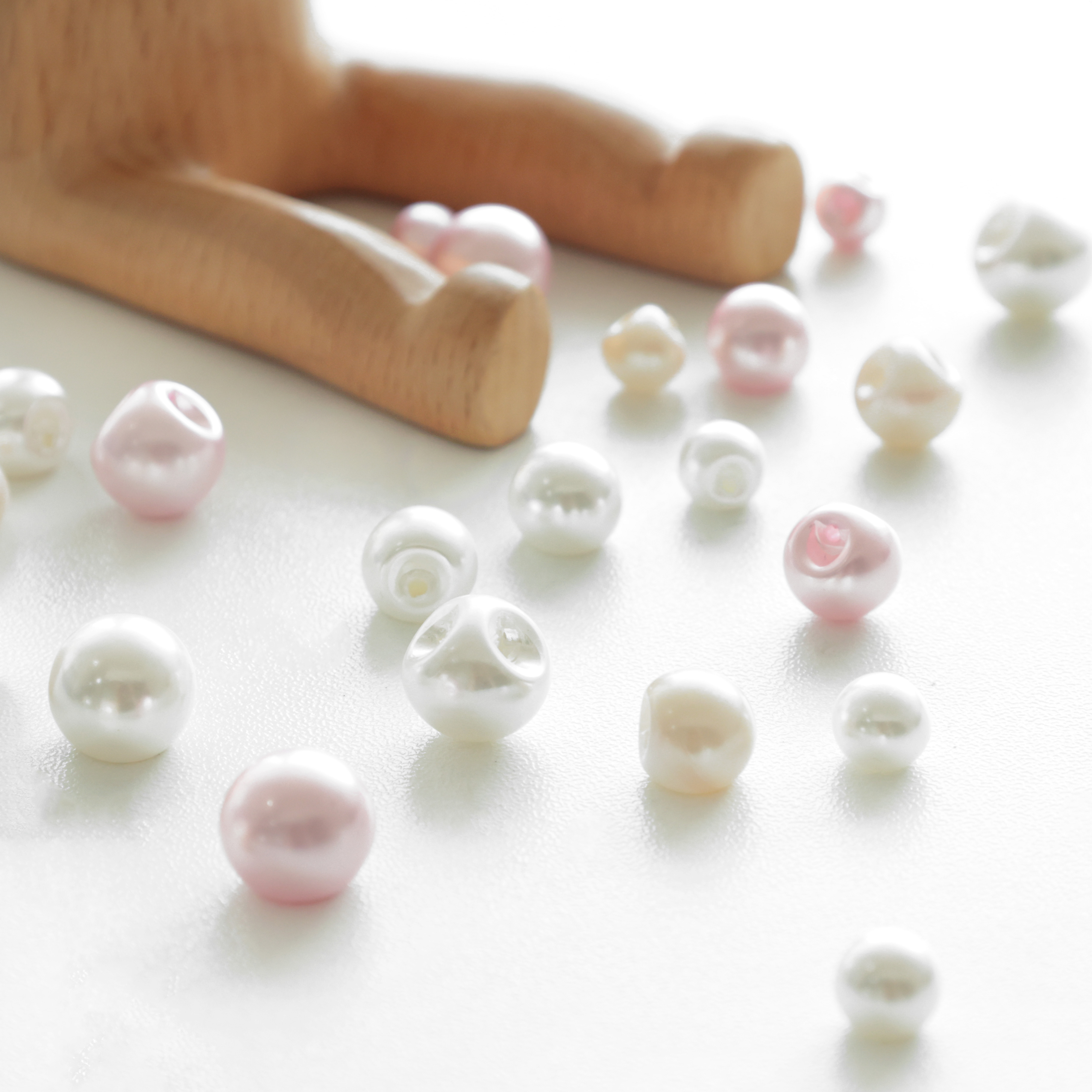 日本进口清原暗眼高亮珍珠纽扣圆形衬衫雪纺旗袍配件扣儿童服装扣