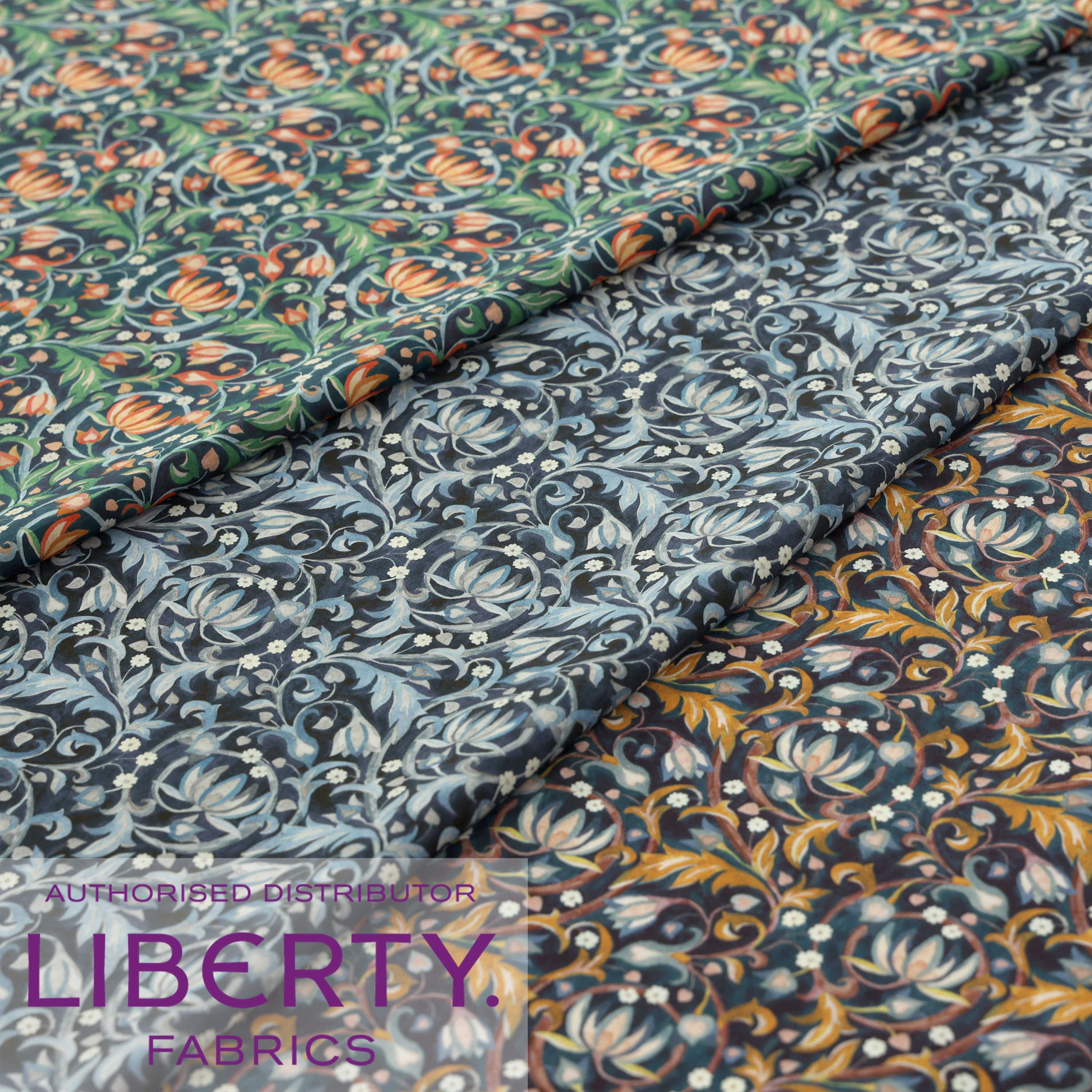 英国正品liberty100支Tana棉面料图片