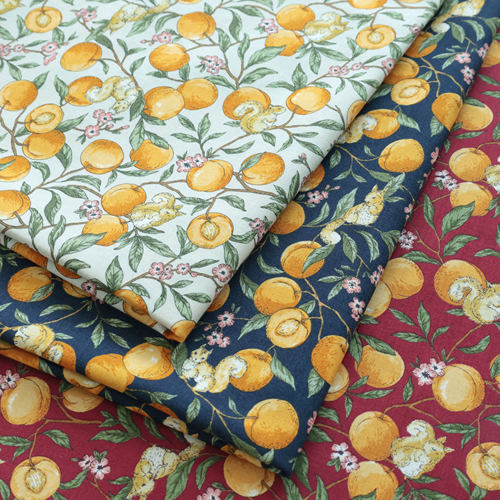 日本进口cosmo20支纯棉面料手工