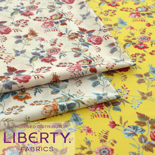 英国正品liberty100支Tana棉面料手工DIY连衣裙衬衫布约克郡玫瑰