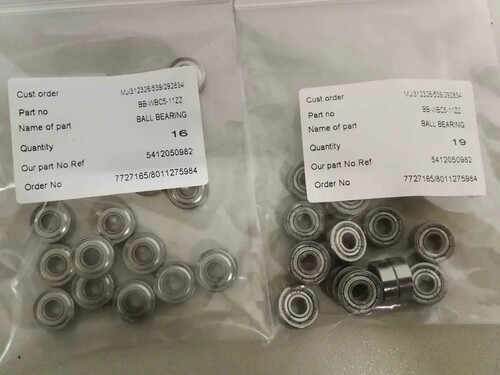 fuji富士配件BB-WBC5-11ZZ使用在FA-2C-1 FA-20-1 2寸角磨机轴承