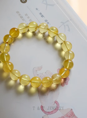 天然蜜蜡琥珀百搭经典手串手链