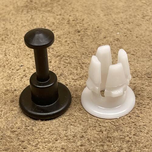 H2H6M6H1H2SC50C30A柱饰板卡扣