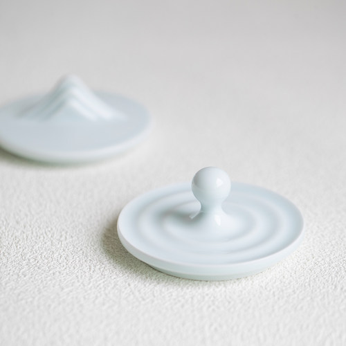 山水间新款通用杯盖青山水滴山峦