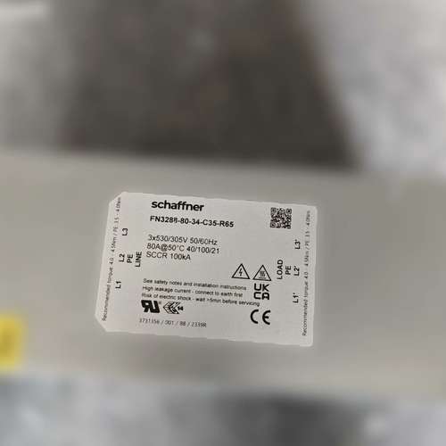 夏弗纳SCFFNER滤波器FN3288-80-34-C3议价。