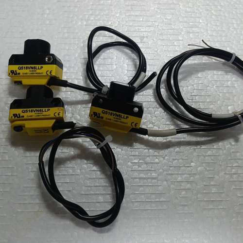邦纳光电传感器 QS18VN6LLP 实物拍摄，拆机下来的，议价。