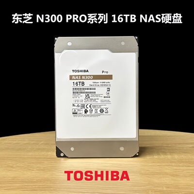 东芝N300proNAS台式企业监控16T