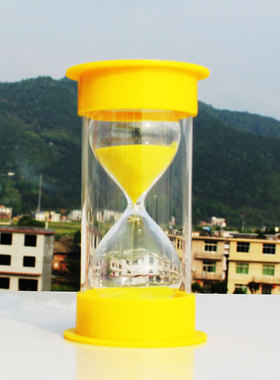 diy儿童分钟塑料防摔沙漏计时器