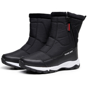 冬季 防滑休闲棉靴冬 棉鞋 男靴加绒雪地靴男户外保暖加厚雪地鞋 男士