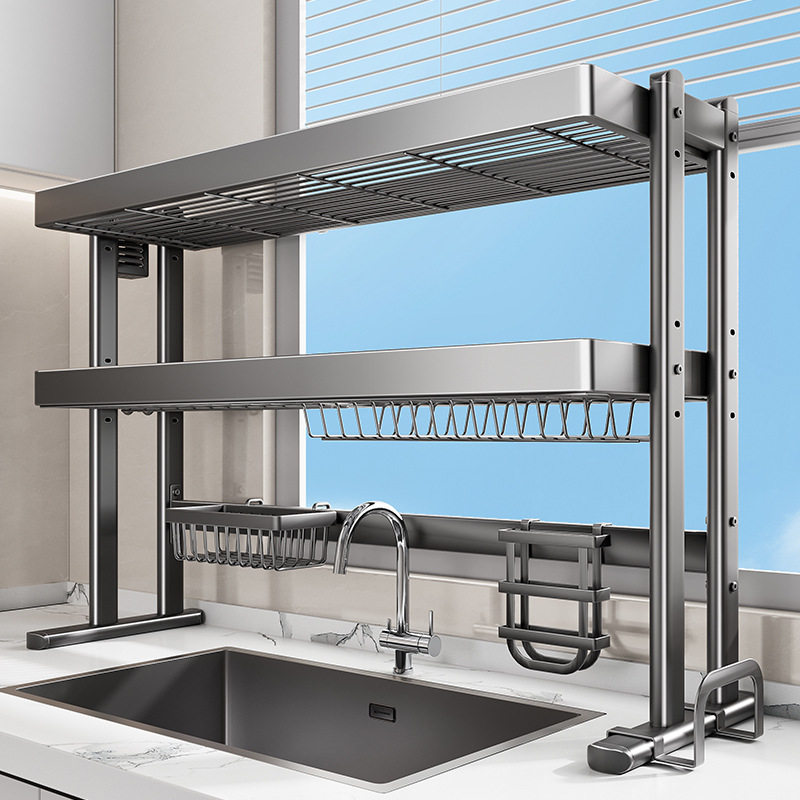 厨房水槽置物架碗碟沥水架水槽水龙头上方碗碟收纳整理水槽置物架,厨房/烹饪用具,抹布架/厨房清洁收纳架,淘宝优惠券,粉丝福利购,淘宝优惠卷