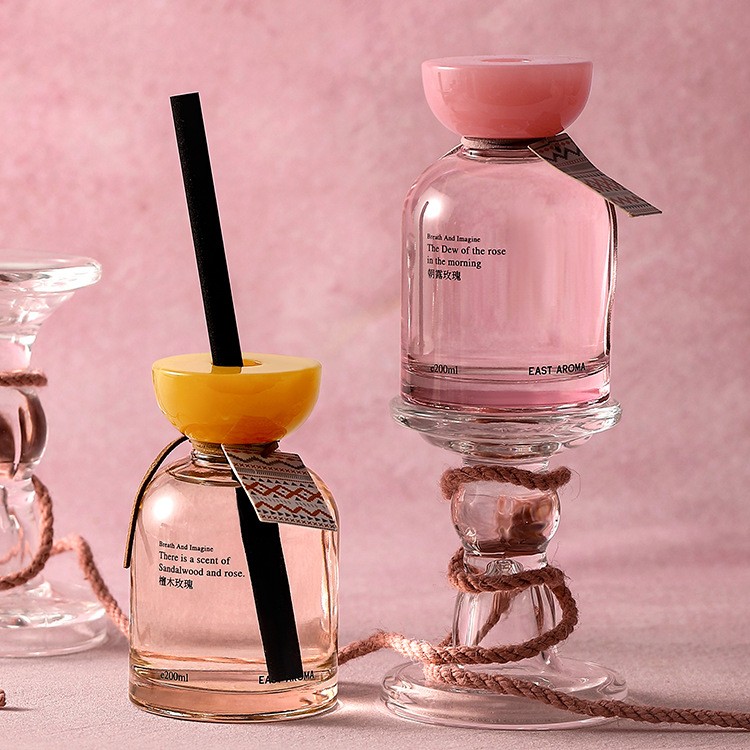 金山玫瑰无火香薰家用客厅室内持久留香高级感藤条香薰生日礼物