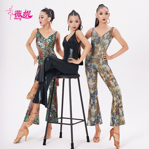 薇妮舞美拉丁舞练功服