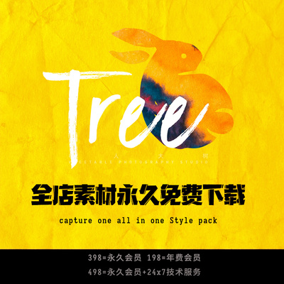 圈踢图片社 CaptureOne 飞思预设 | 素材调色教学 | 一次性交付